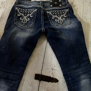 These are original miss me blue jeans. Excellent condition. Like new.